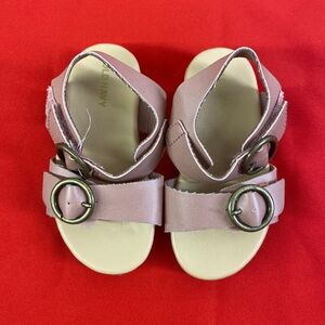 Old Navy Baby Girl Pink Buckle Sandals Size 7